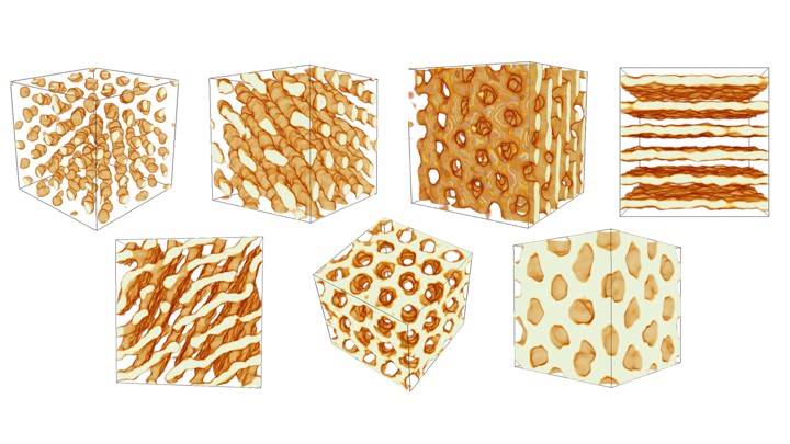 3-D visualizations of pasta shapes