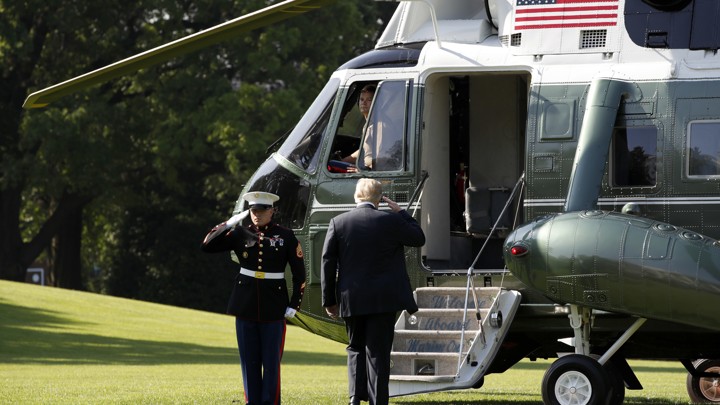Can Trump S Helicopter Marine One Fly In The Rain The