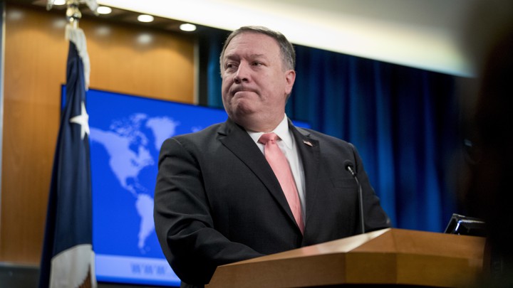 Image result for US secretary of state Mike Pompeo"