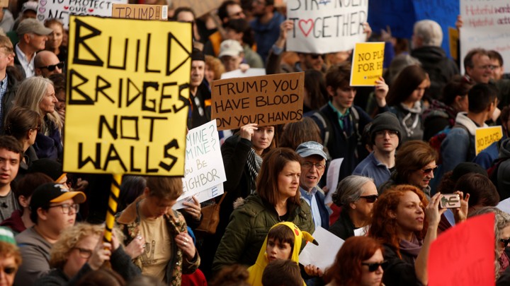 People march in memory of the victims of the Tree of Life Synagogue shooting in Pittsburgh