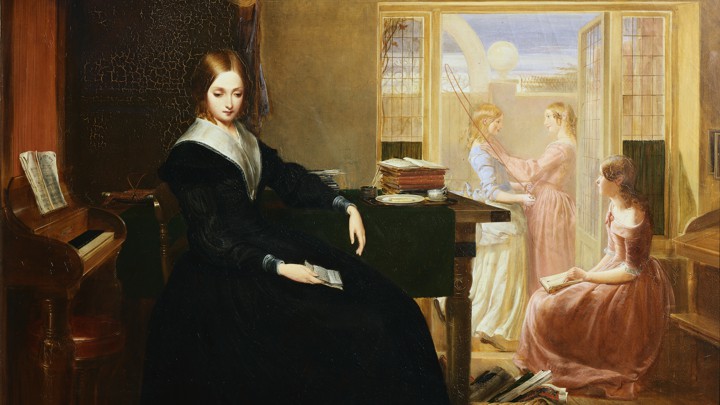 'The Governess,' a painting by Richard Redgrave