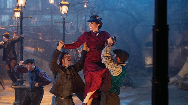 A still from 'Mary Poppins Returns'