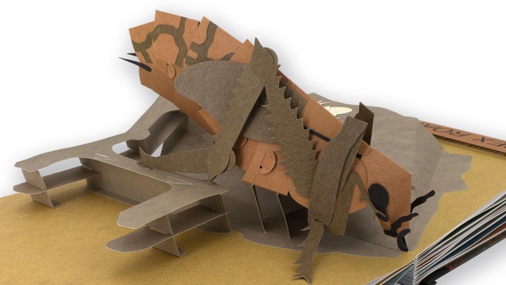 The rex roach is one of many lively species that inhabit the Cago district in the year 4847.