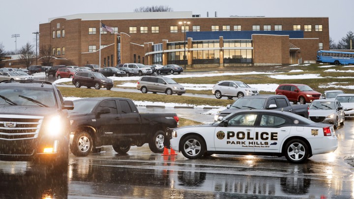 Classes resume at Covington Catholic High School on January 23, 2019, following a closing due to security concerns.