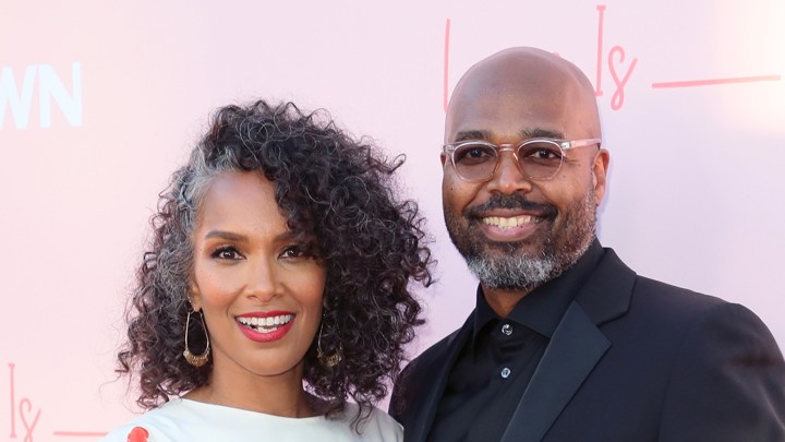 Mara Brock Akil and Salim Akil at the premiere of 'Love Is'