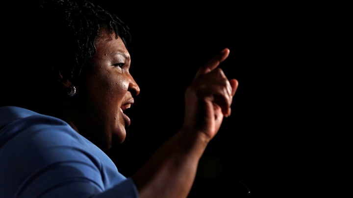 Stacey Abrams speaking