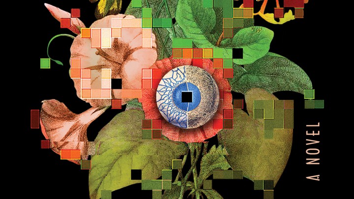 A portion of the cover of 'Dark Constellations,' by Pola Oloixarac