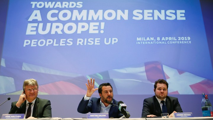 Euroskeptic politicians from Germany, Italy, Denmark, and Finland announced a continent-wide alliance of far-right parties.