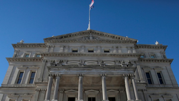 The Michigan capitol building