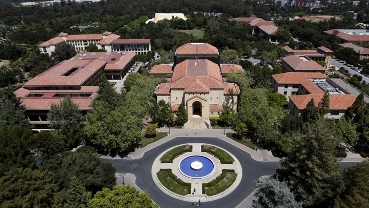 The Stanford University campus
