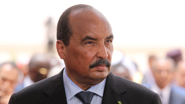 Mauritanian President Mohamed Ould Abdel Aziz