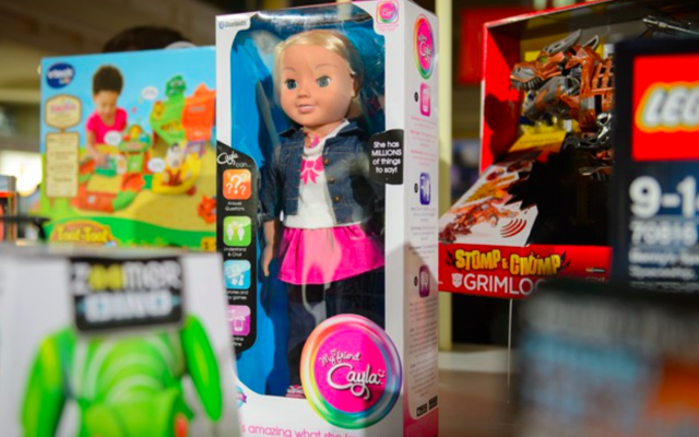 When somebody asks "Cayla" a question, the dialogue is stored on a server owned by Nuance Communications. That firm sells “voice biometric data” to the military and intelligence agencies.