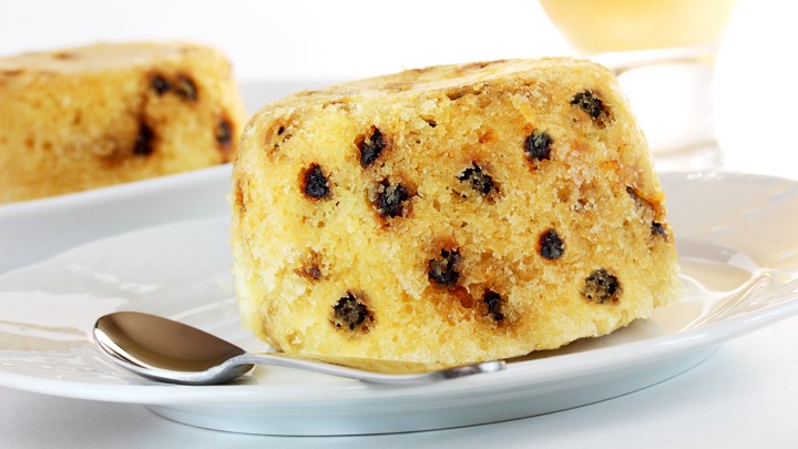 Spotted-dick pudding