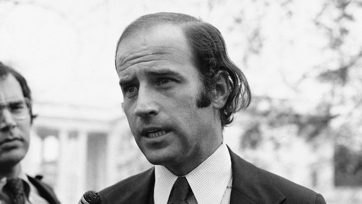 Joe Biden as a newly elected senator