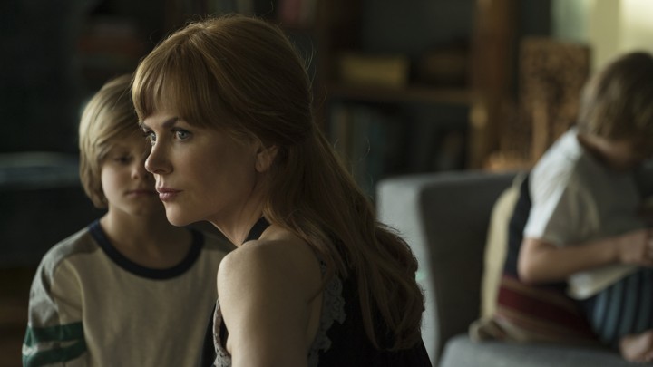Celeste (Nicole Kidman) and her twin sons in 'Big Little Lies'