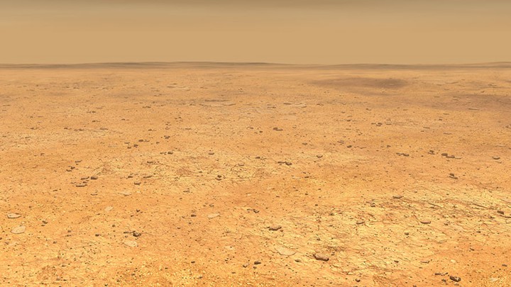 The surface of Mars