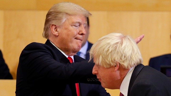 Donald Trump and Boris Johnson