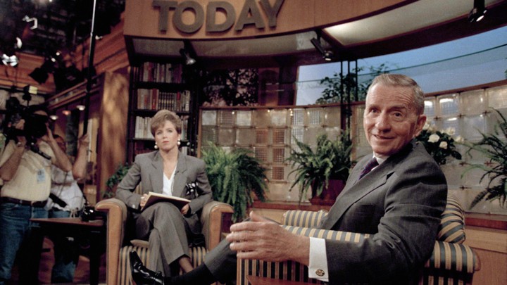 Ross Perot and Katie Couric on the "Today" show
