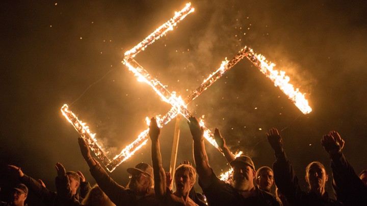 A white-nationalist rally