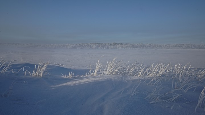 The edge of the Arctic Circle in Finland