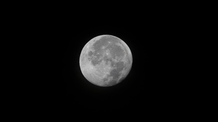 The moon