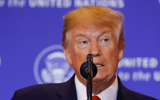 Trump speaks at the United Nations