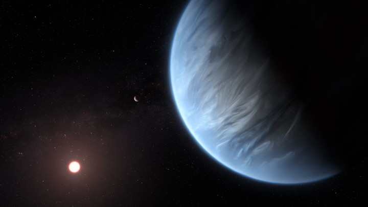 A Hint Of Water In The Atmosphere Of A Faraway Planet The