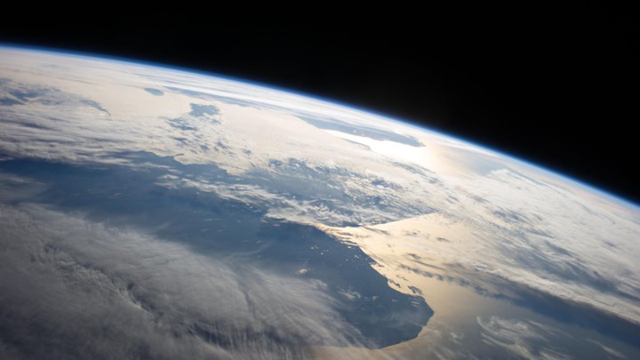 A view of the earth from space