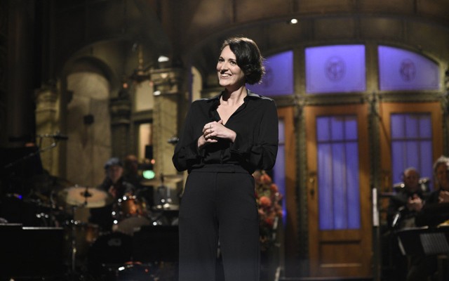 Phoebe Waller-Bridge spent much of her 'SNL' monologue talking about her Emmy-winning series 'Fleabag.'