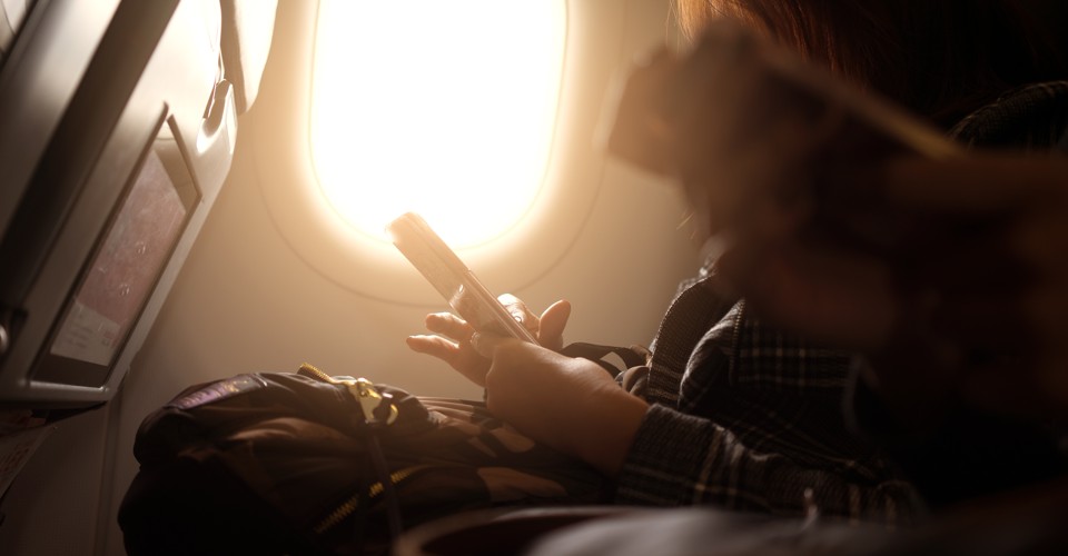 The Mobile Dead Zone on Airplanes
