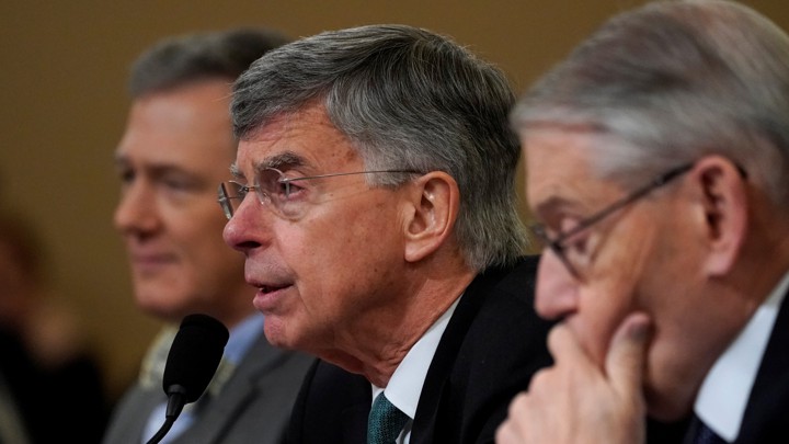 Ambassador William Taylor during the impeachment hearings
