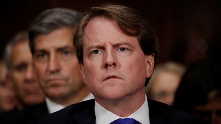 White House Counsel Don McGahn