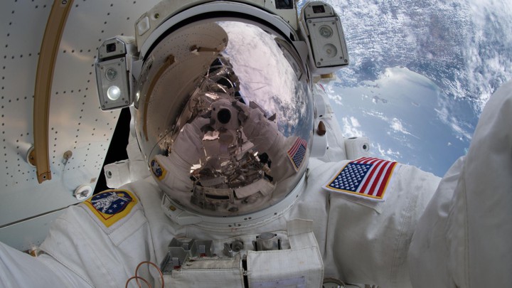 An astronaut