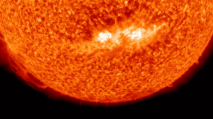 The sun