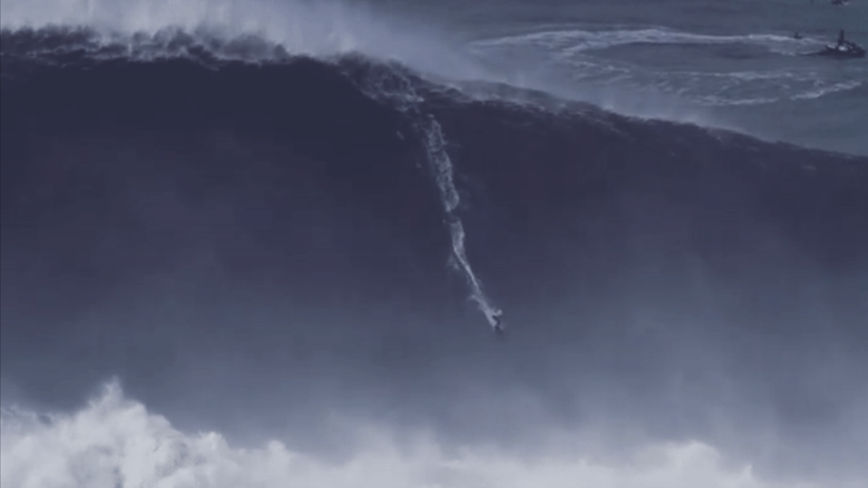 This Woman Surfed the Biggest Wave of the Year