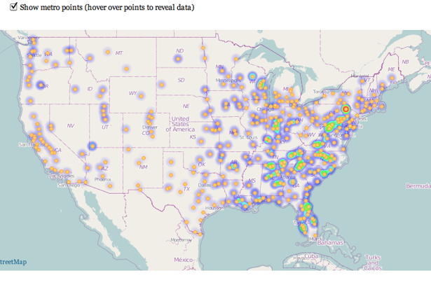 Migration Patterns Mapped, West and East - The Atlantic