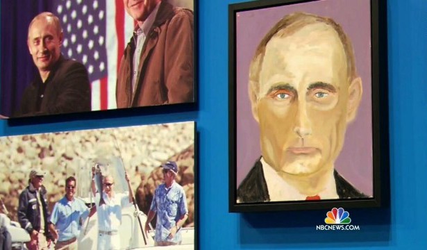 What George W Bush Was Thinking When He Painted Vladimir Putin The Atlantic