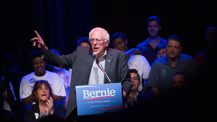 bernie sanders is dominating
