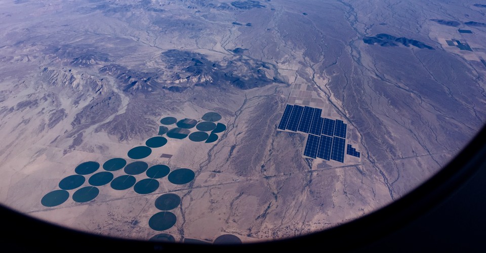 America by Air Circles and Squares in the Desert The Atlantic