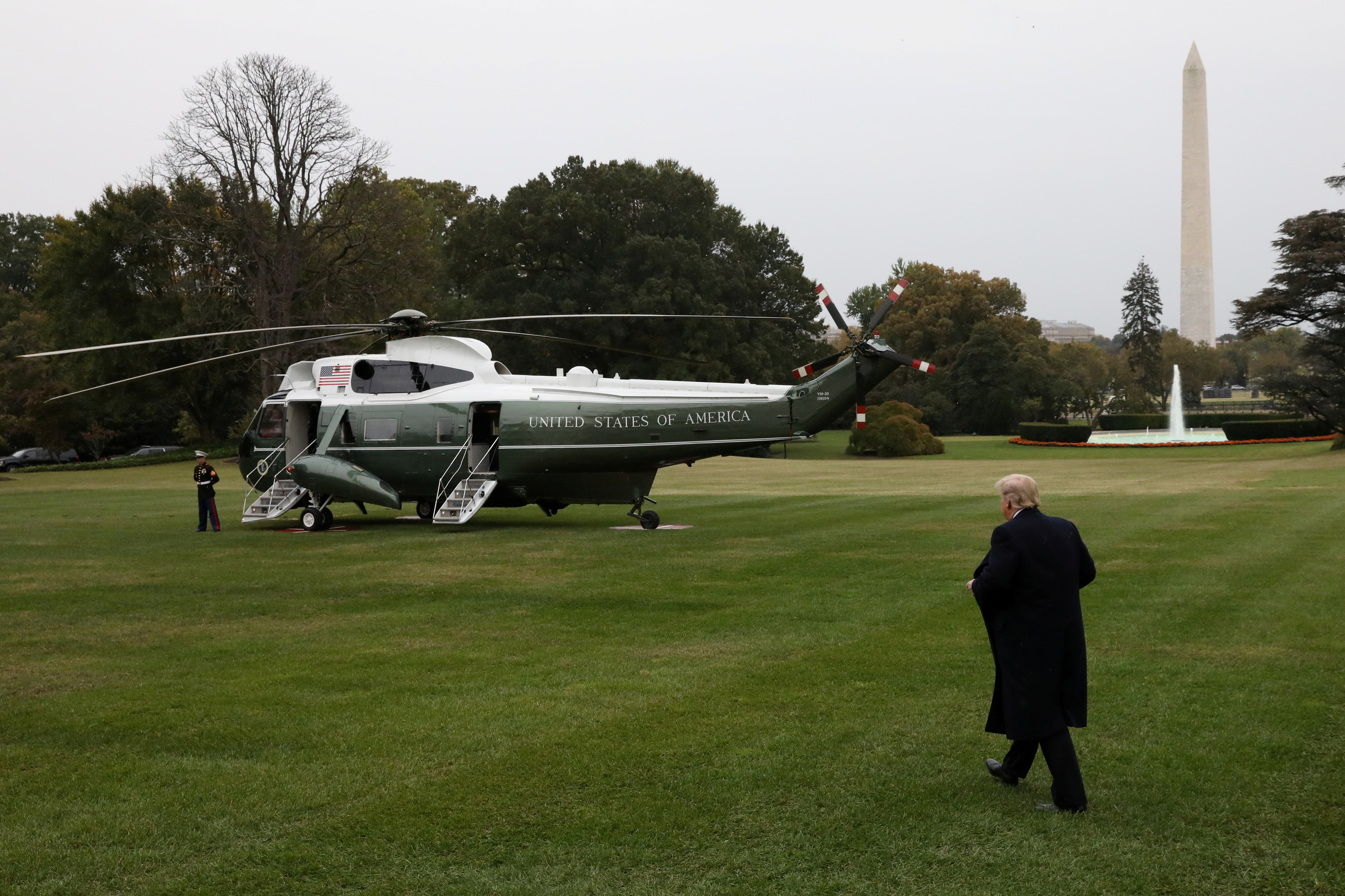 A Sikorsky Veteran On Marine One In The Rain The Atlantic