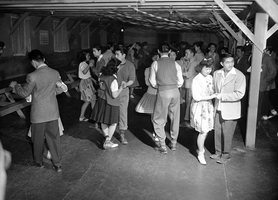 World War Ii Internment Of Anese Americans The Atlantic Anese Americans Removed From Their Los Angeles Homes Attend A Dance At The Government S Camp Manzanar California On March 23 1942