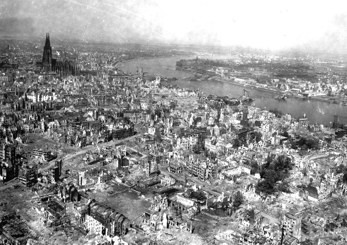 The fall of Nazi Germany, Image: The Atlantic