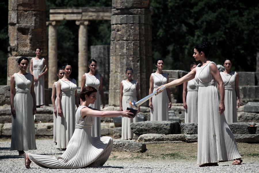 Lighting the 2012 Olympic Flame - The Atlantic