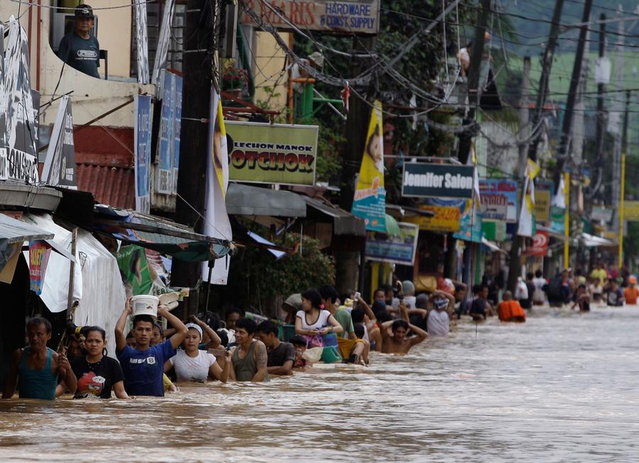 Monsoon Rain Floods Manila - The Atlantic