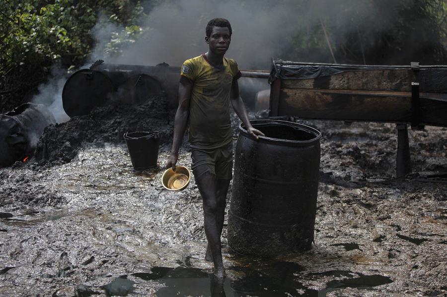 Nigeria's Illegal Oil Refineries The Atlantic