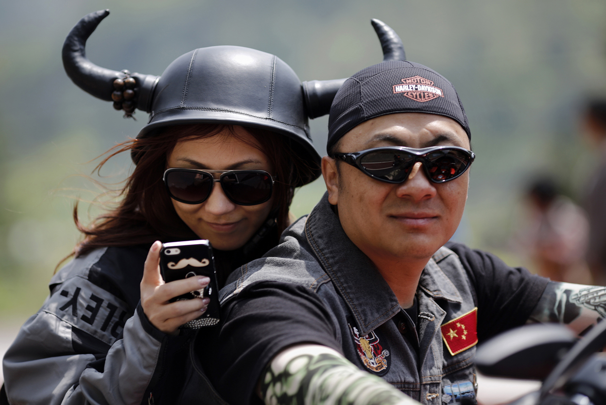 Harley Davidson National Rally In China The Atlantic
