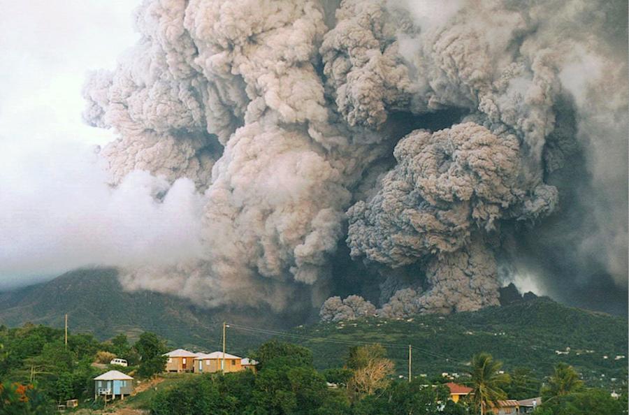 soufriere hills volcano eruption 1997 case study