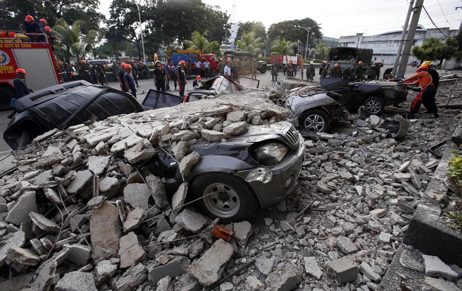 Powerful Earthquake Strikes The Philippines The Atlantic