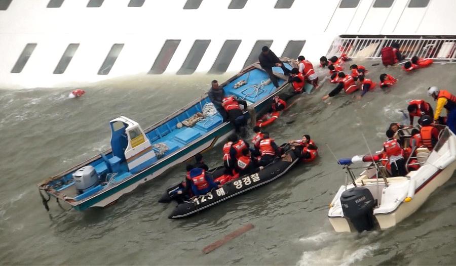 South Korea Ferry Sinks Hundreds Missing The Atlantic