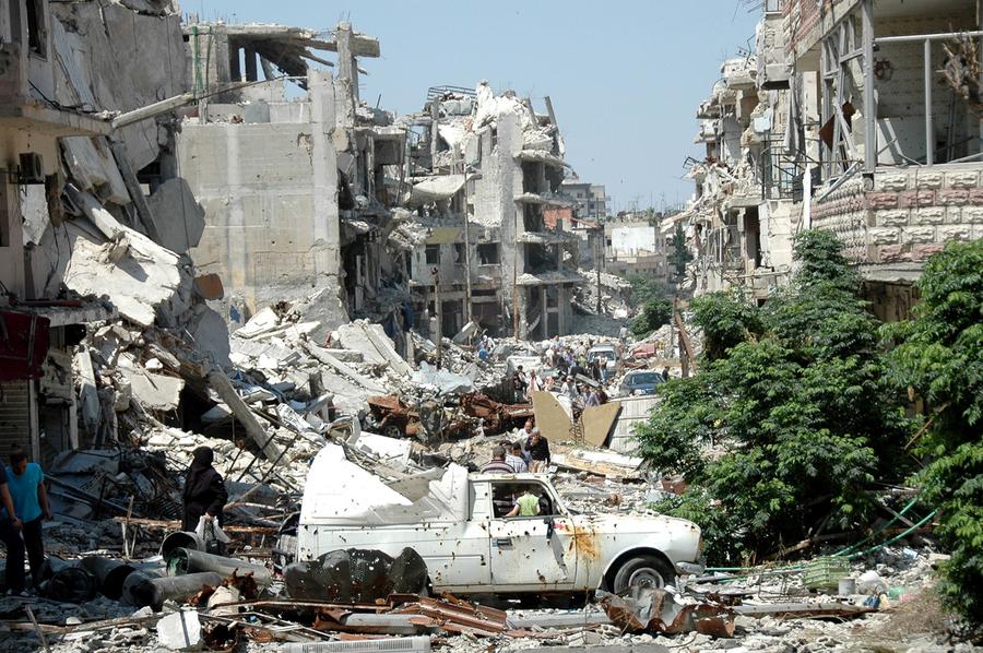 Syria's City of Homs, Shattered by War - The Atlantic